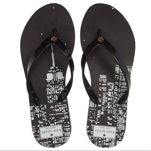 Kate Spade Milli Wedge Empire Flip Flops